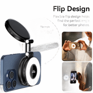 W50 Portable LED Soft Light – Professional Selfie & Video Light